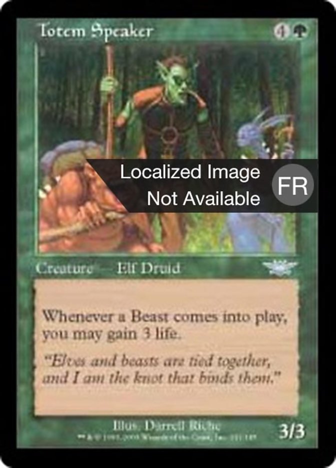 image Orateur totemique