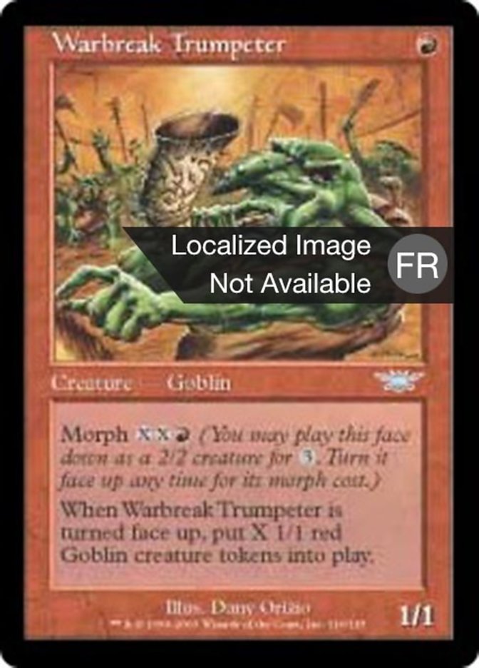 image Joueur de trompe briseguerre