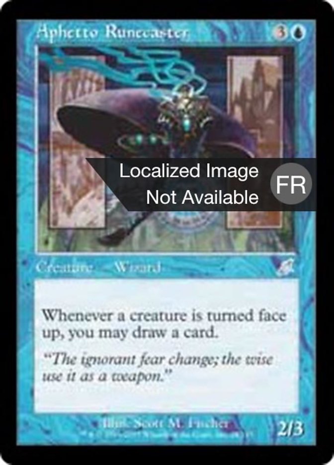 image Lanceur de runes aphettien