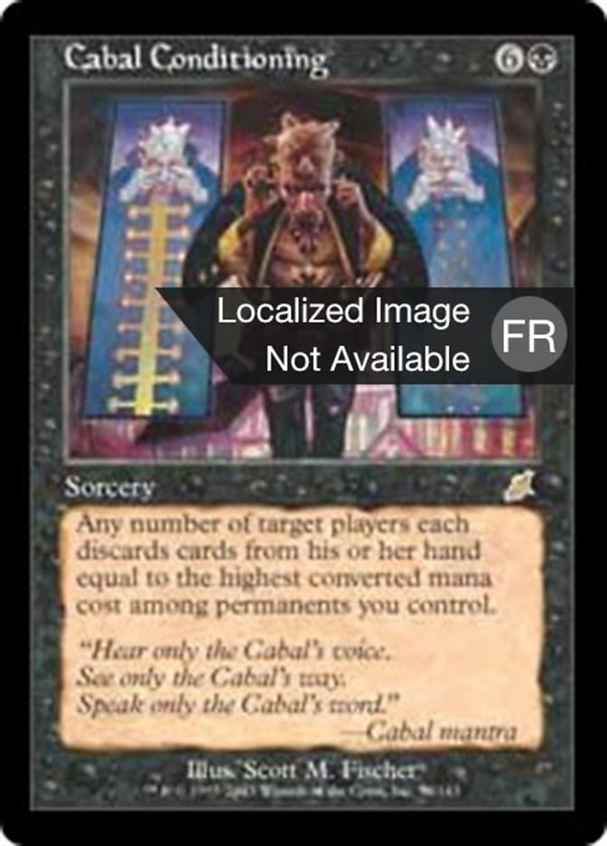 image Conditionnement de la Coterie