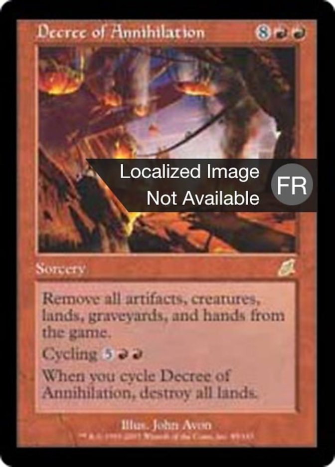 image Décret d'annihilation