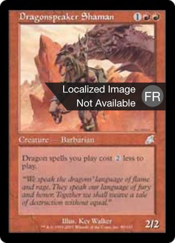 image Shamane languedragon