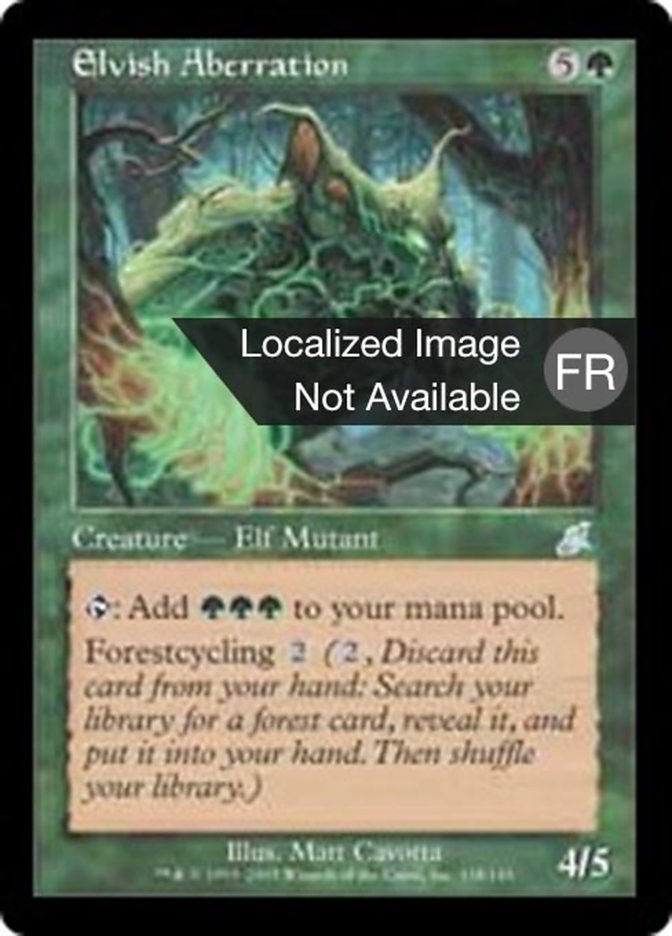 image Aberration elfe