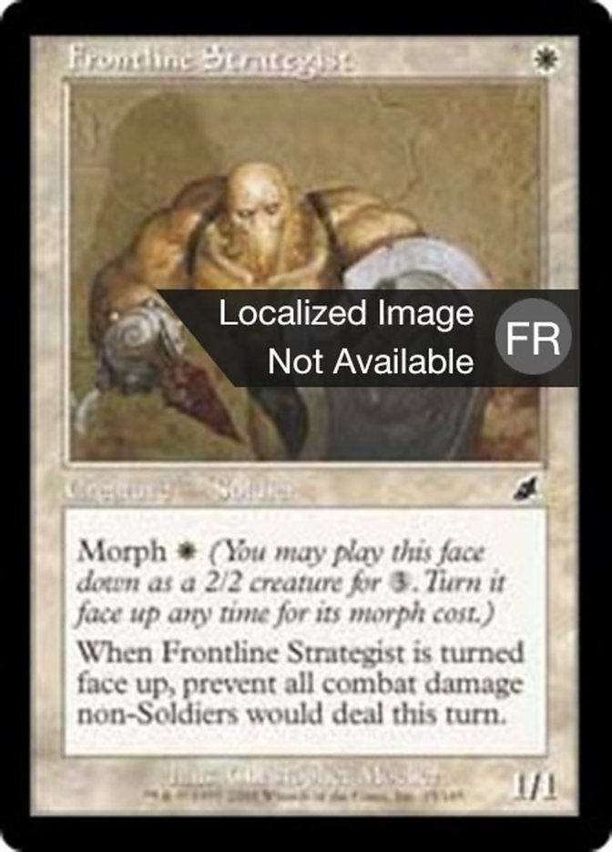 image Stratège du front