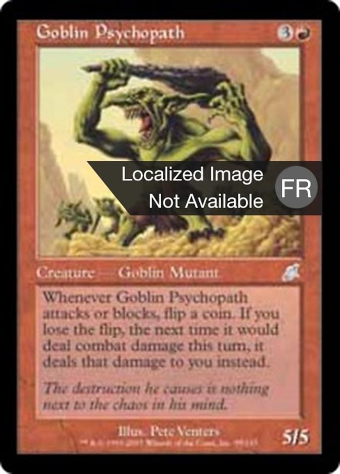 image Psychopathe gobelin