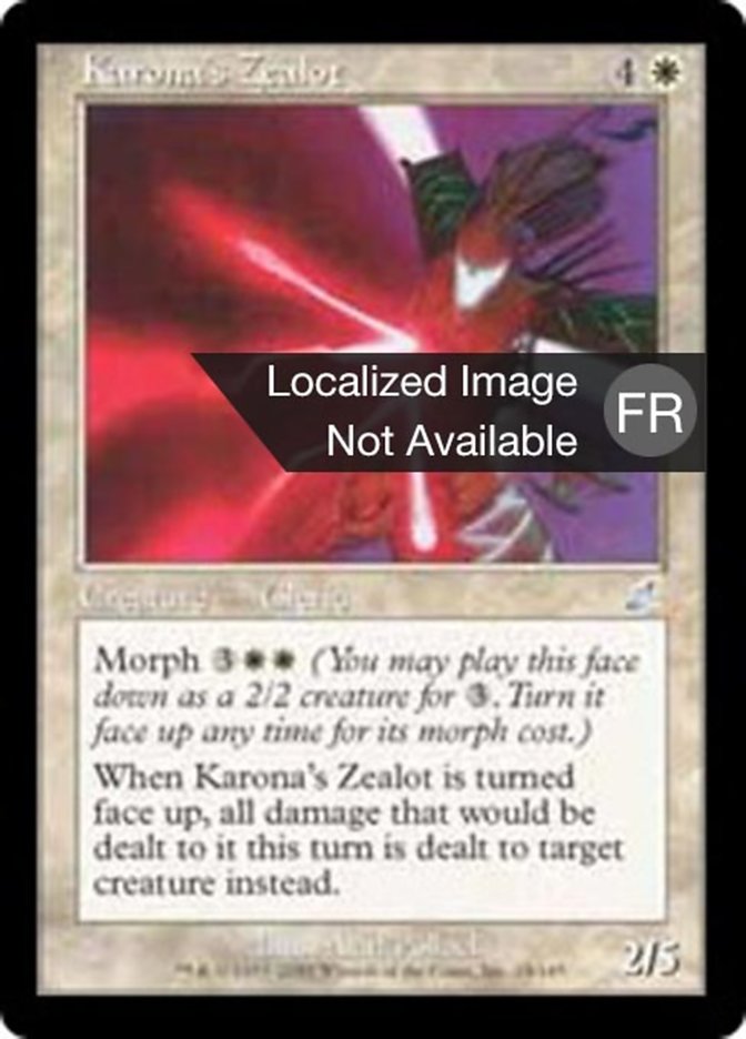 image Zélateur de Karona