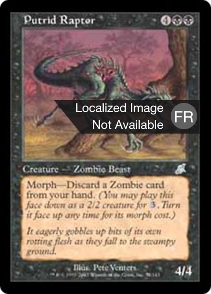 image Raptor putride