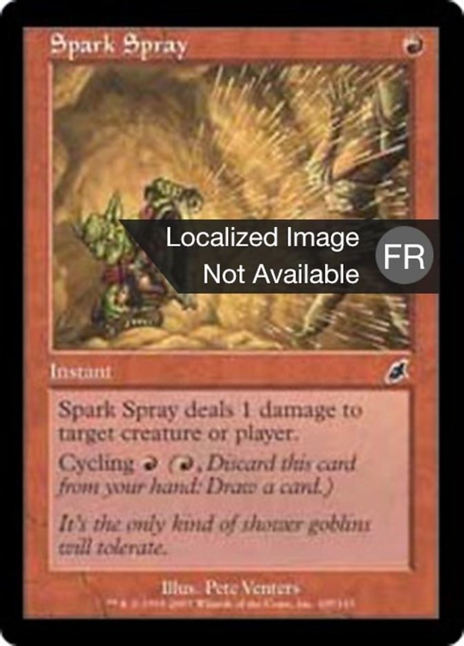 image Giclée d'étincelles