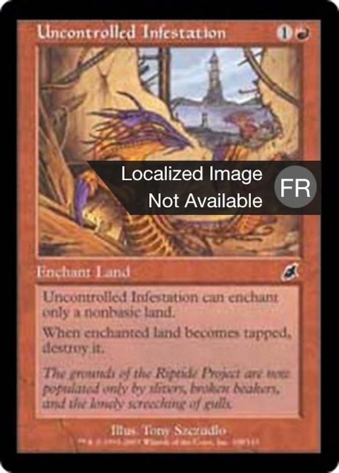 image Infestation incontrôlée