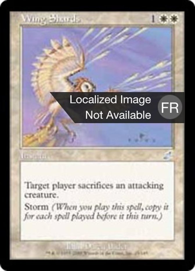 image Échardes d'ailes