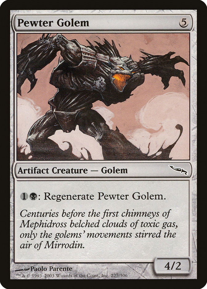 image Pewter Golem