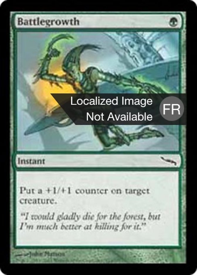 image Croissance de bataille