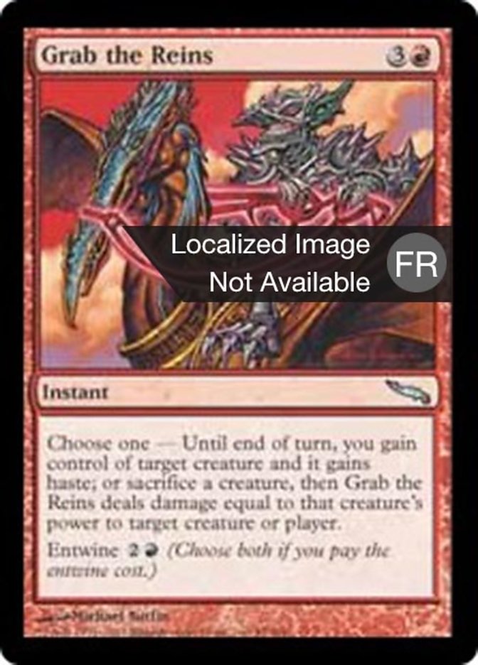 image Saisie des rênes