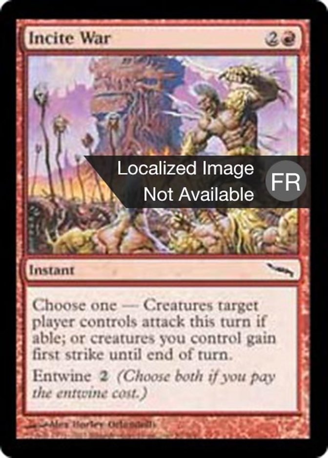 image Incitation à la guerre