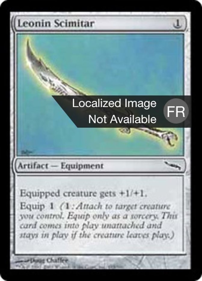 image Cimeterre léonin