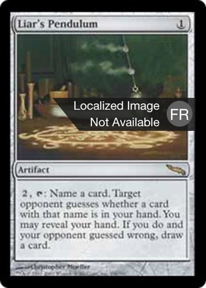 image Pendule du menteur