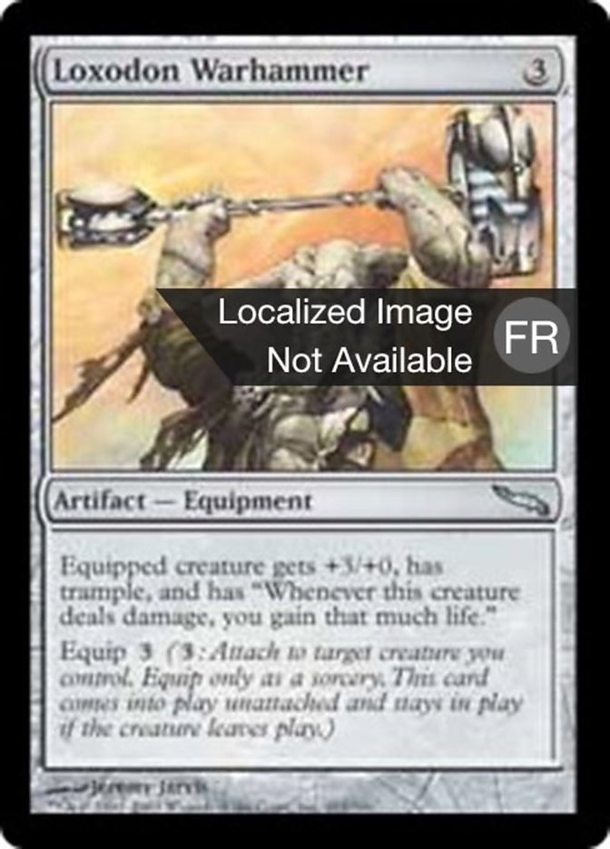 image Marteau de guerre loxodon