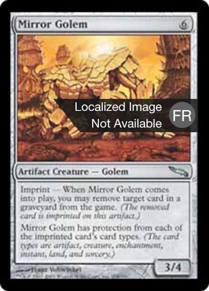 image Golem miroir
