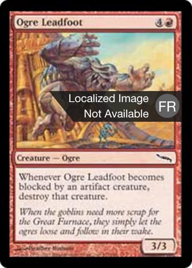 image Ogre aux pieds de plomb