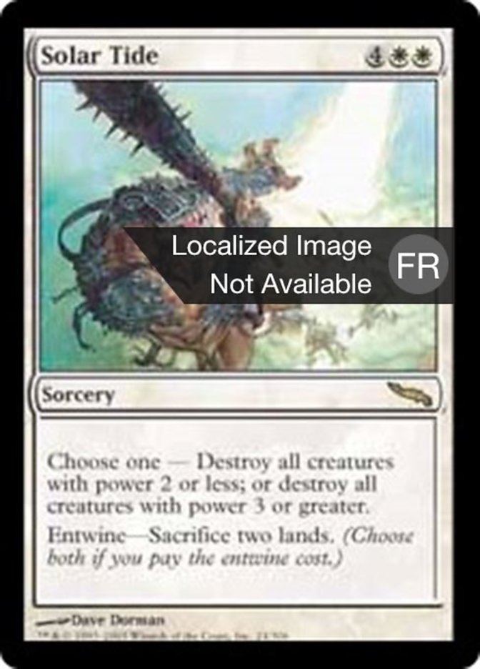 image Marée solaire