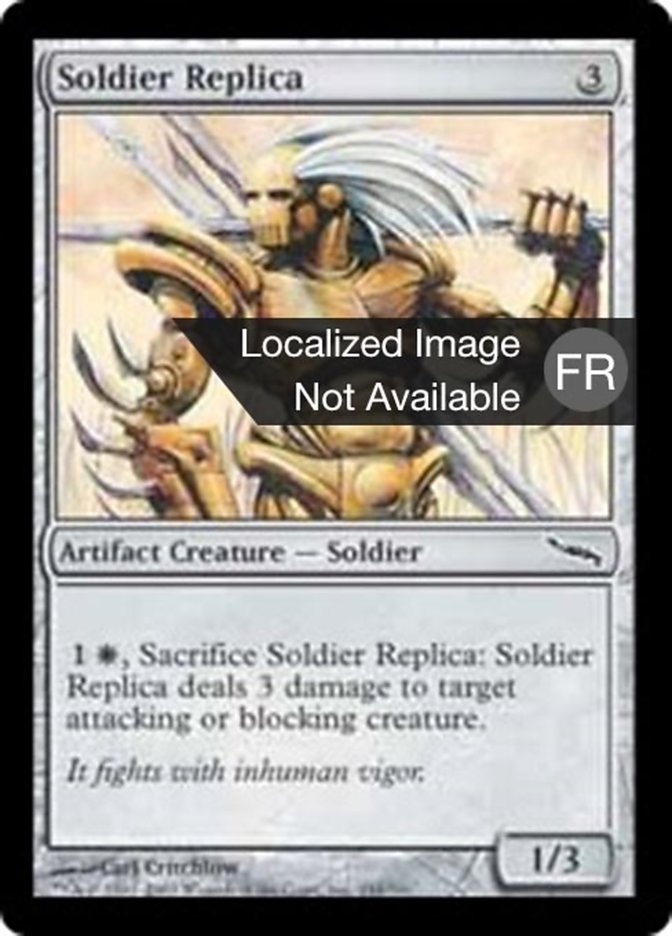 image Reproduction de soldat