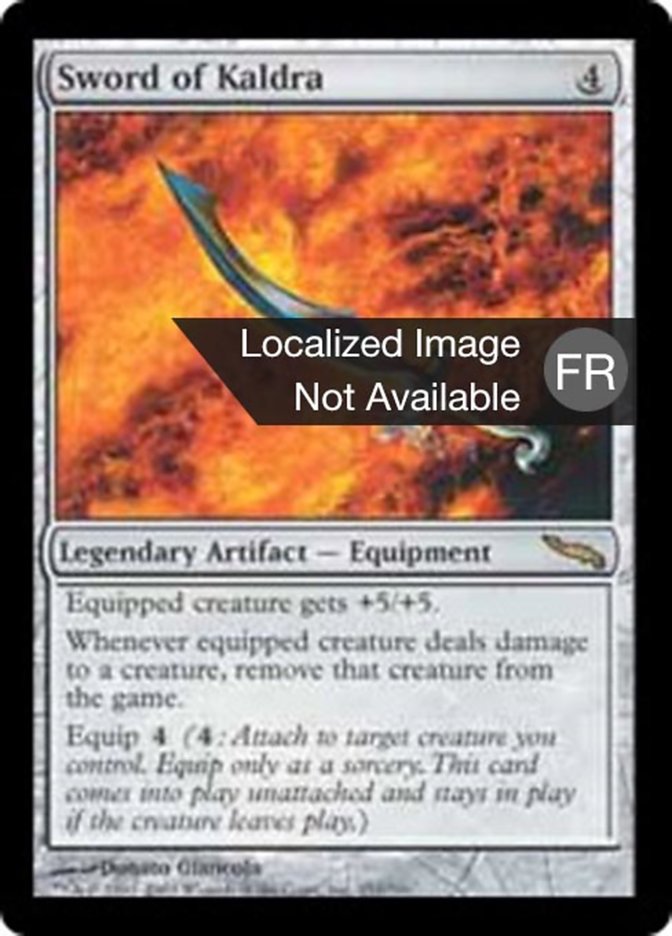 image Épée de Kaldra