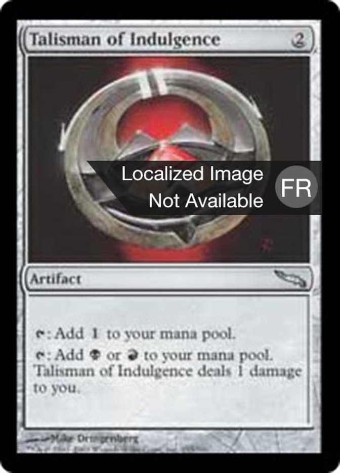 image Talisman d'indulgence