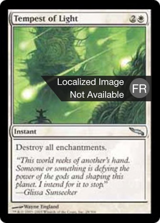 image Tourmente de lumière