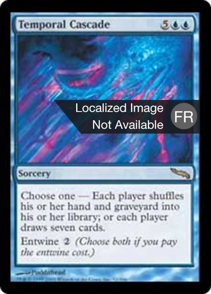 image Cascade temporelle