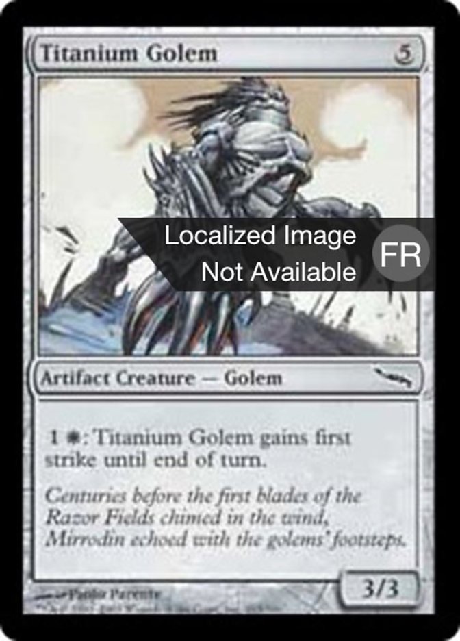 image Golem de titane