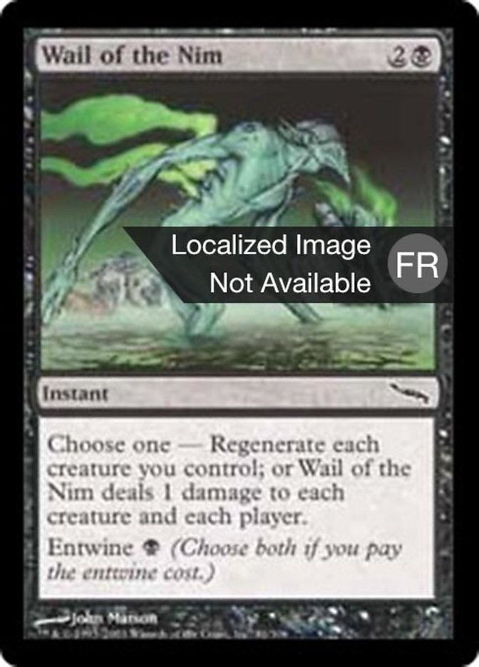 image Gémissement du nim