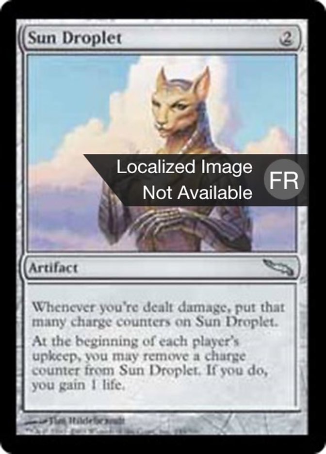 image Goutte de soleil