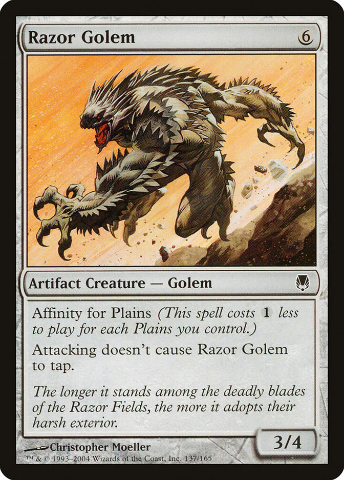 image Razor Golem