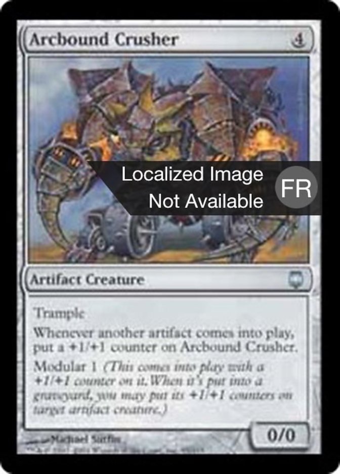 image Écrabouilleur entravarc