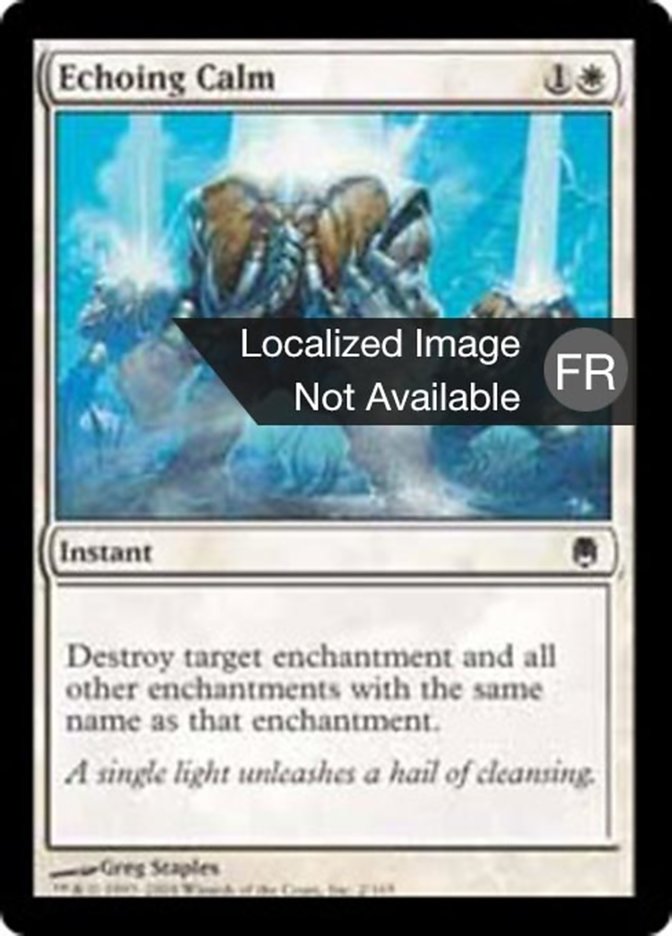 image Calme résonnant