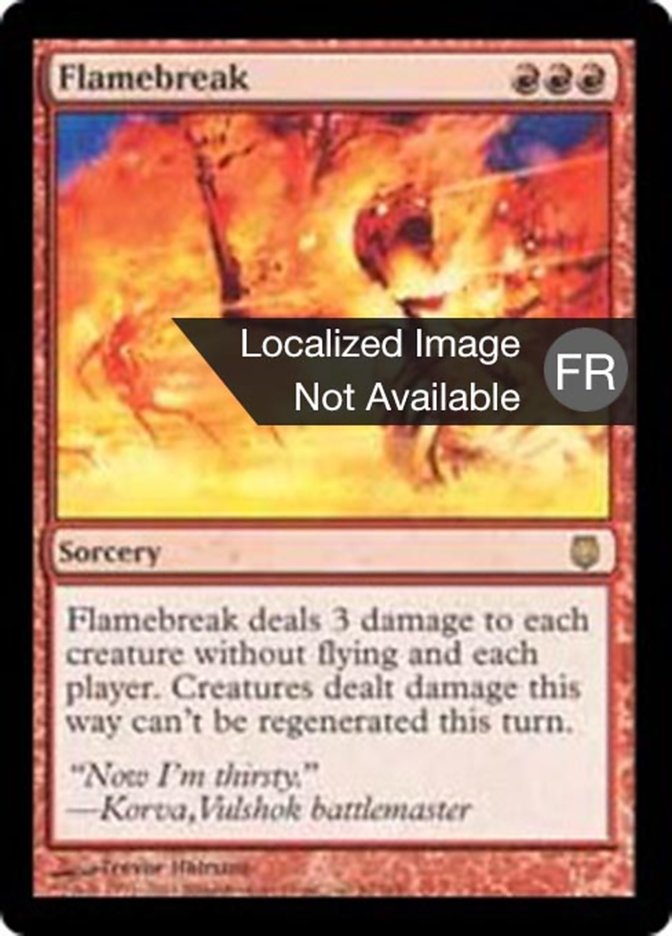 image Départ de flammes