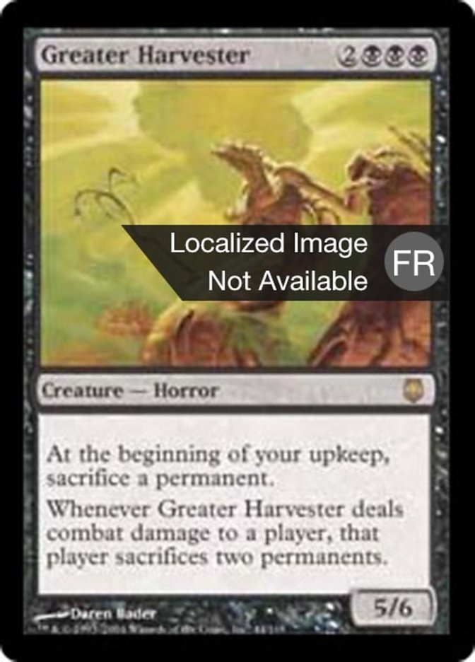 image Grand moissonneur