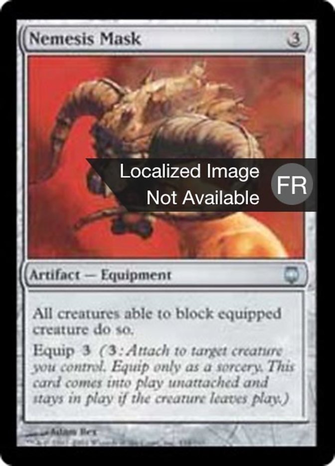 image Masque de la némésis