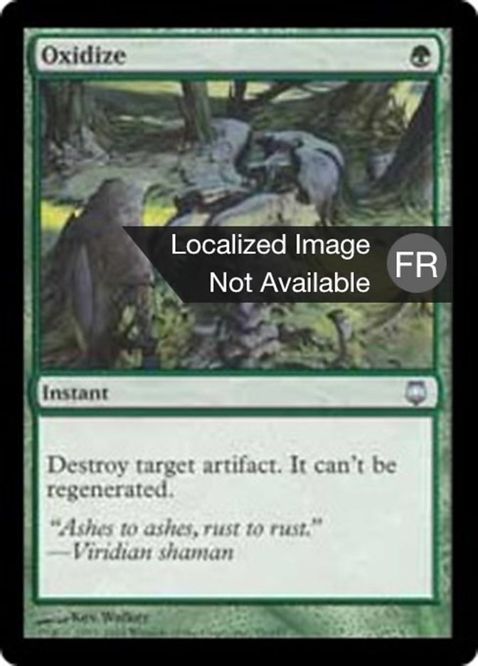 image Oxydation