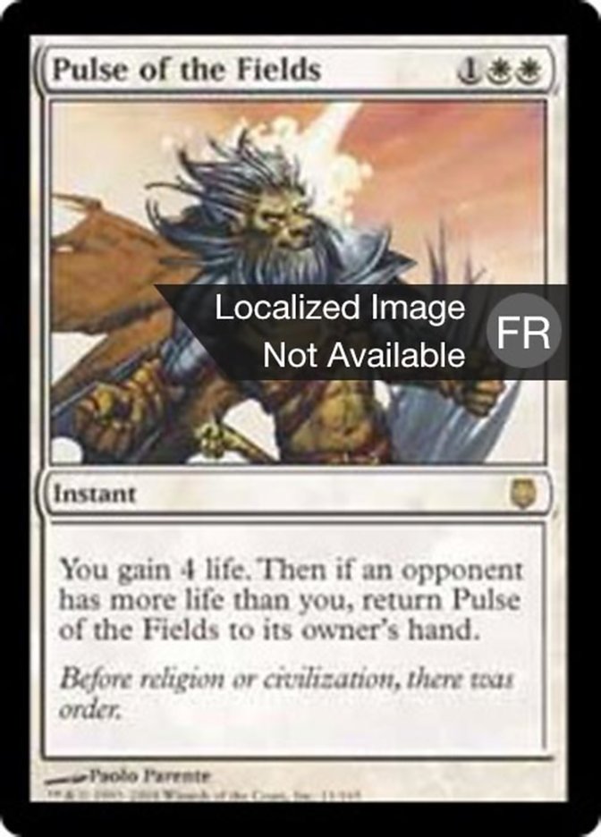 image Pulsation des Champs