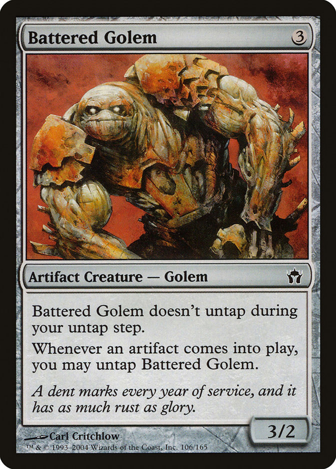 image Battered Golem