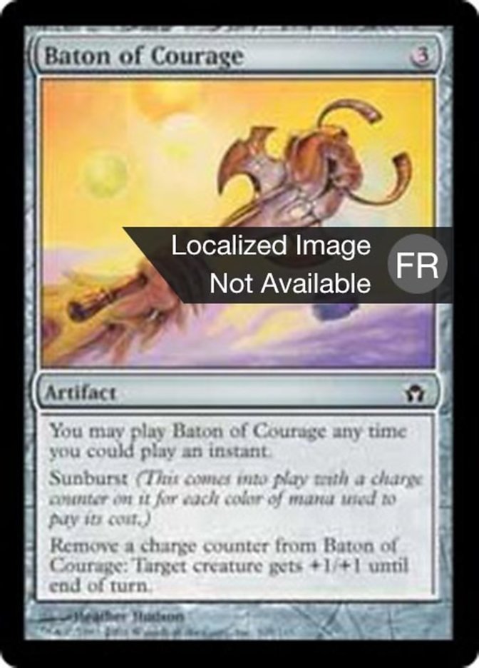 image Hampe de courage