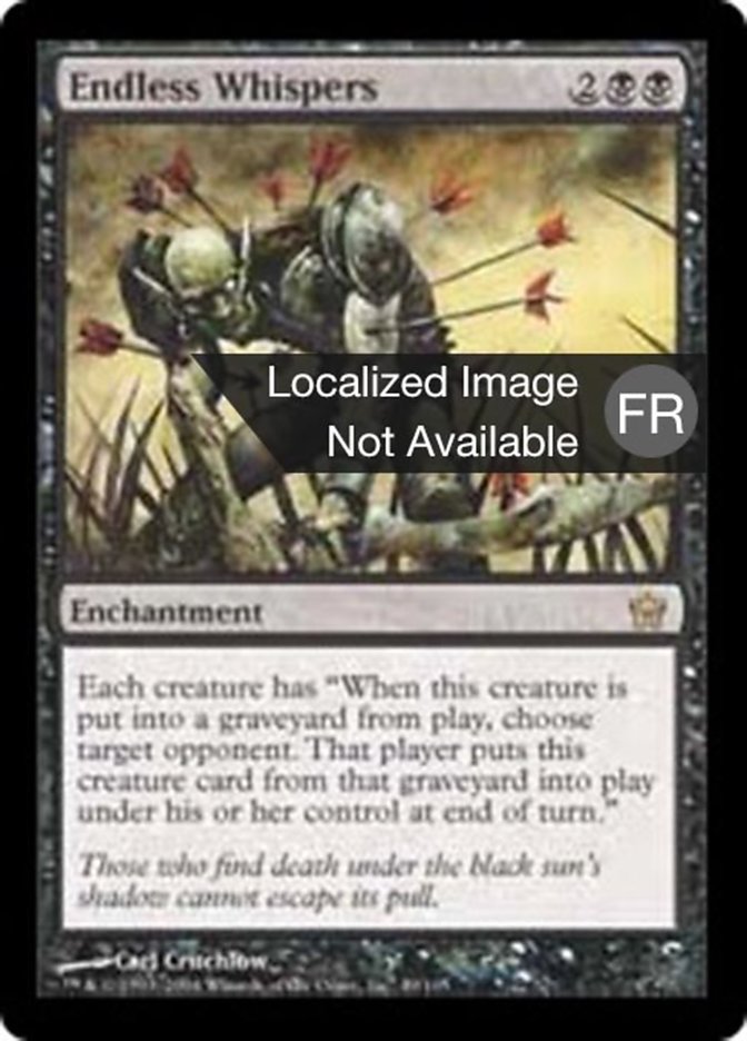 image Chuchotements interminables