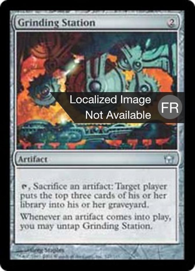 image Poste de broyage