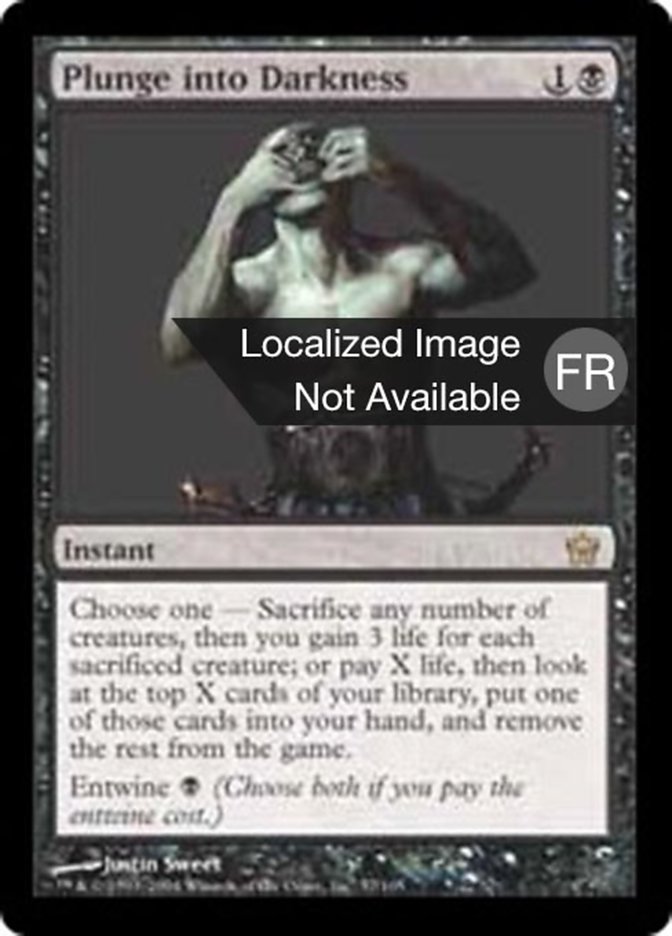 image Plongeon dans les ténèbres