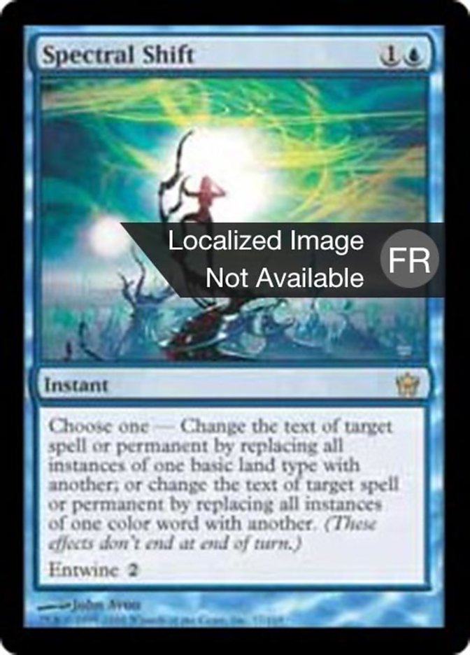 image Changement spectral