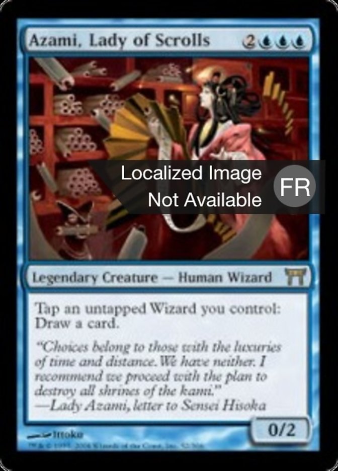 image Azami, dame des parchemins