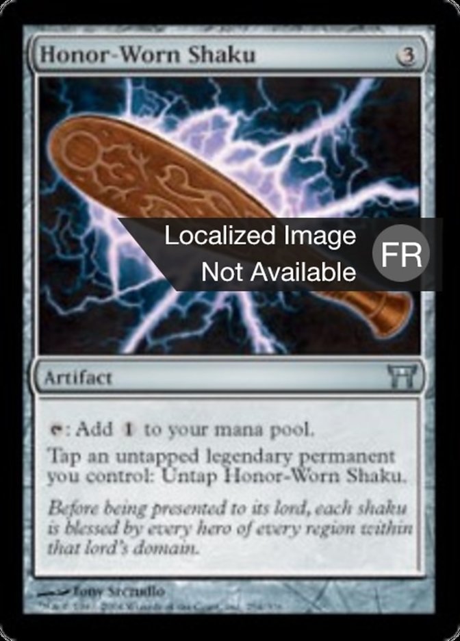image Shaku usé par l'honneur