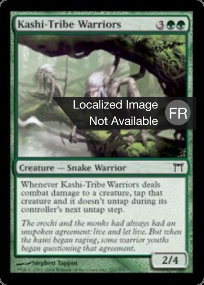 image Guerriers de la tribu Kashi