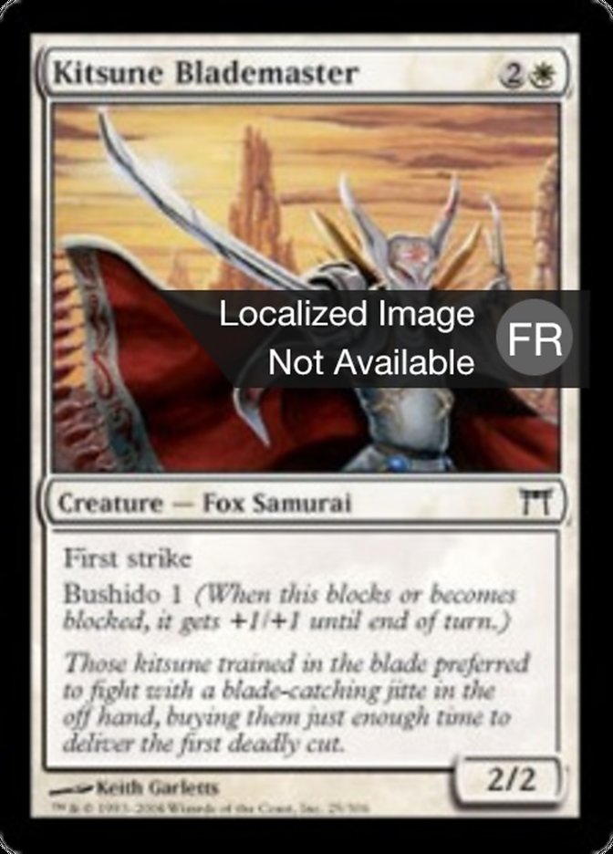 image Maître d'épée kitsune